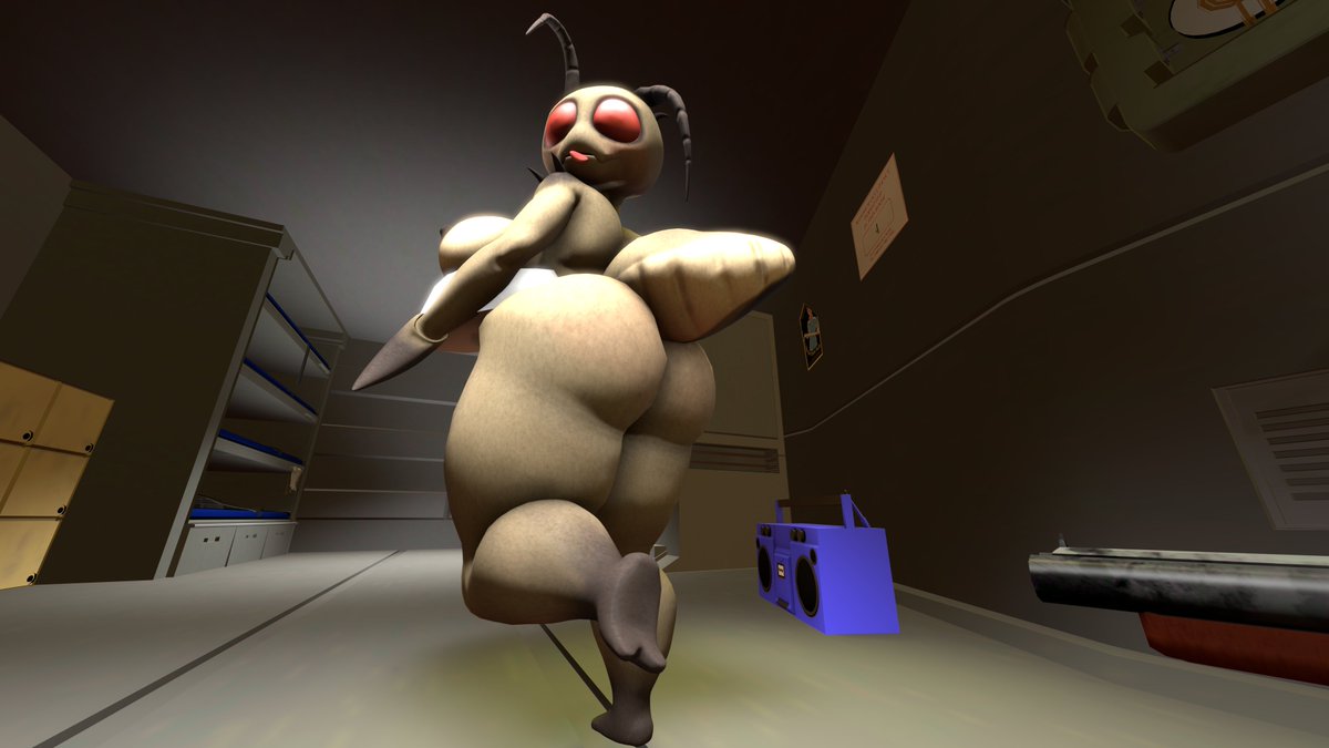 ProOfficerRat's tweet photo. More Loot Bug stuff 

Model by: @PsychoJohn2 

#nsfw #LethalCompany #sfm #lootbug https://t.co/EVoCImZcBc