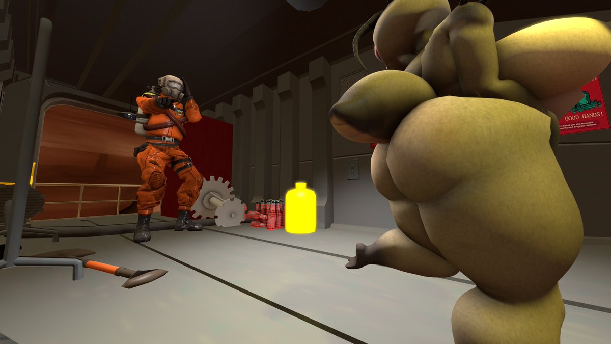 ProOfficerRat's tweet photo. More Loot Bug stuff 

Model by: @PsychoJohn2 

#nsfw #LethalCompany #sfm #lootbug https://t.co/EVoCImZcBc