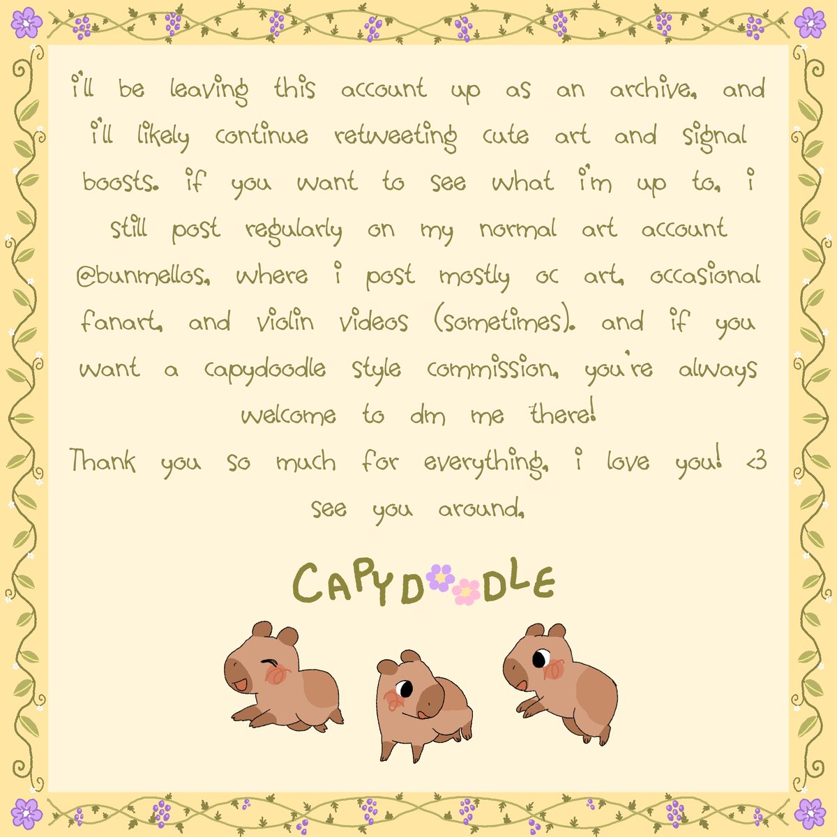 [ANNOUNCEMENT]
thank you! 🤍🌼