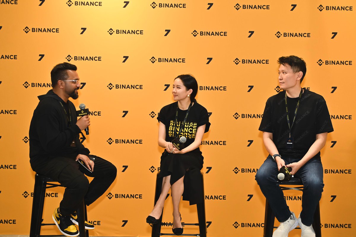 Celebrating our 7th anniversary in Dubai with a spectacular party! 

Thank you for being part of this incredible journey! 

#BinanceTurns7