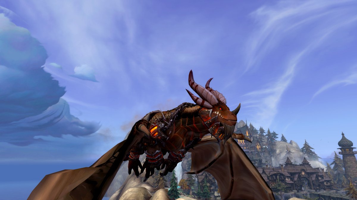 Klermara's tweet photo. New customarmor for dragon and new skin. At the base of Nozdormu and Blackhand
#wow #customarmor #warcraft #epsilonwow https://t.co/AanQxb7bF8