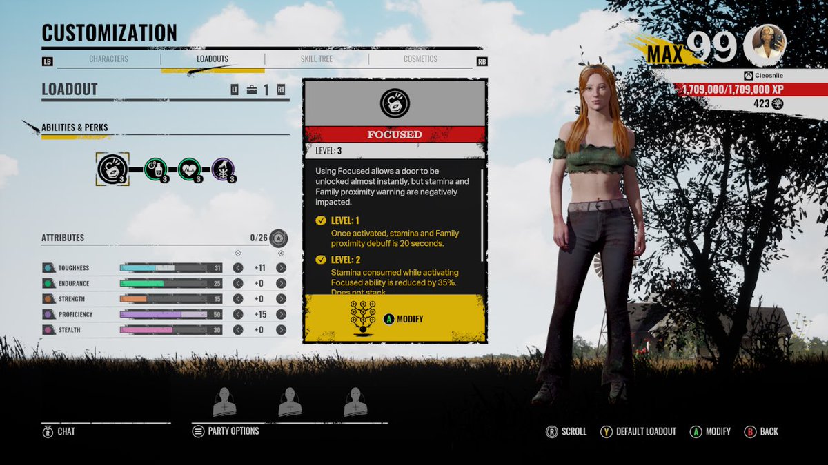 Ok 🤍🩷 starting with Connie I play her very stealthy and only worry about unlocking everything  choose flight IS A NEED SO IS EXTRA DRIP AND bomb squad