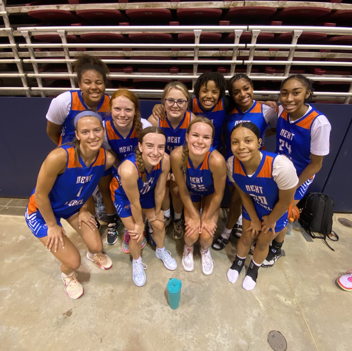 Next Level 17U (@nxtlevel2025) on Twitter photo Next Level 17U goes 2-0 in Day #2.
Making us 4-0 at <a href="/USJN/">USJN</a> ‘s March to the Arch!
Team Stats (GM#4):
<a href="/KaiaSmith248/">Kaia Smith</a> *double double*- 16pts, 11 rebs, 3 ast, 1 stl
<a href="/KatieAEvans5/">Katie Evans</a> - 11pts, 2 rebs, 1 ast
<a href="/AskewMacayla/">Macayla Askew</a> - 10pts, 4 rebs, 3 asts, 1 stl
<a href="/meganjsimon30/">Megan Simon</a> - 7pts, 4 rebs, 2 Next Level 17U goes 2-0 in Day #2.
Making us 4-0 at <a href="/USJN/">USJN</a> ‘s March to the Arch!
Team Stats (GM#4):
<a href="/KaiaSmith248/">Kaia Smith</a> *double double*- 16pts, 11 rebs, 3 ast, 1 stl
<a href="/KatieAEvans5/">Katie Evans</a> - 11pts, 2 rebs, 1 ast
<a href="/AskewMacayla/">Macayla Askew</a> - 10pts, 4 rebs, 3 asts, 1 stl
<a href="/meganjsimon30/">Megan Simon</a> - 7pts, 4 rebs, 2