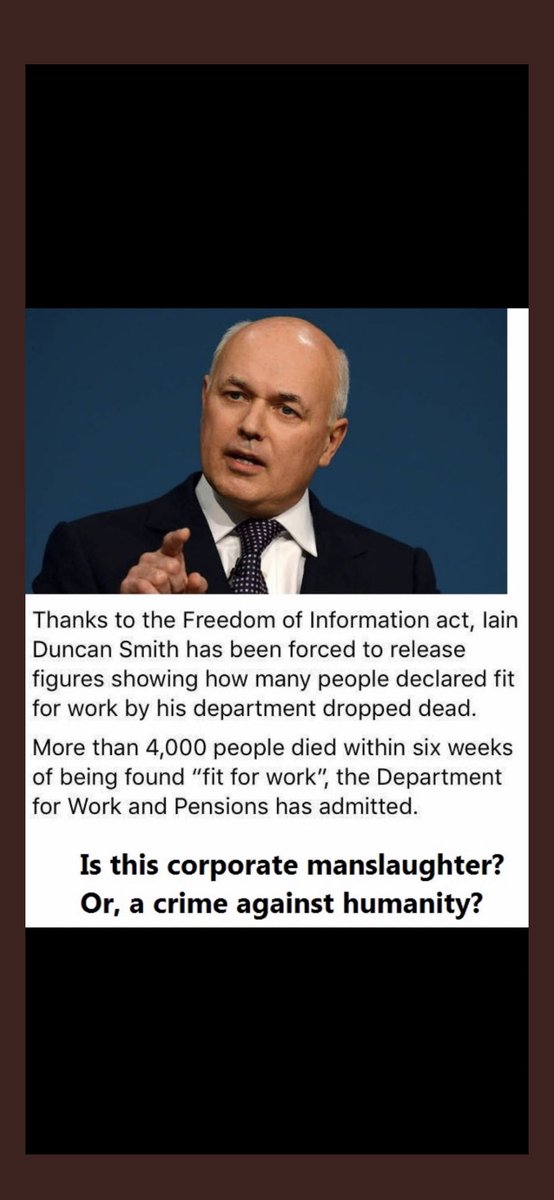 eddy_dawes's tweet photo. @MirrorPolitics Manslaughter ‘Smith’ tried …
#ToryInhumanity https://t.co/hW2eJYW4jZ