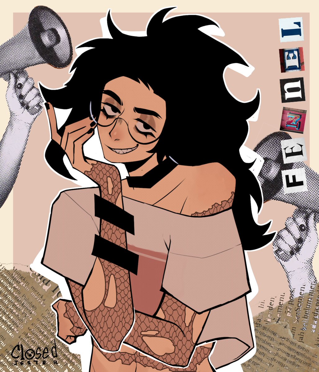 ClosedJester's tweet photo. He's still pretty cool
fennel belongs to @dotssu 

#introdemofanart https://t.co/GiswEfOoAC