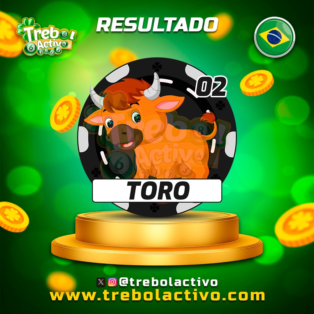 trebolactivo's tweet photo. Resultado Trebol Activo
Sorteo #7762
Sabado 13/07/2024
Hora 04:00 PM
02 - toro
https://t.co/mSTupkC0Gp https://t.co/A1ddGWo6I9