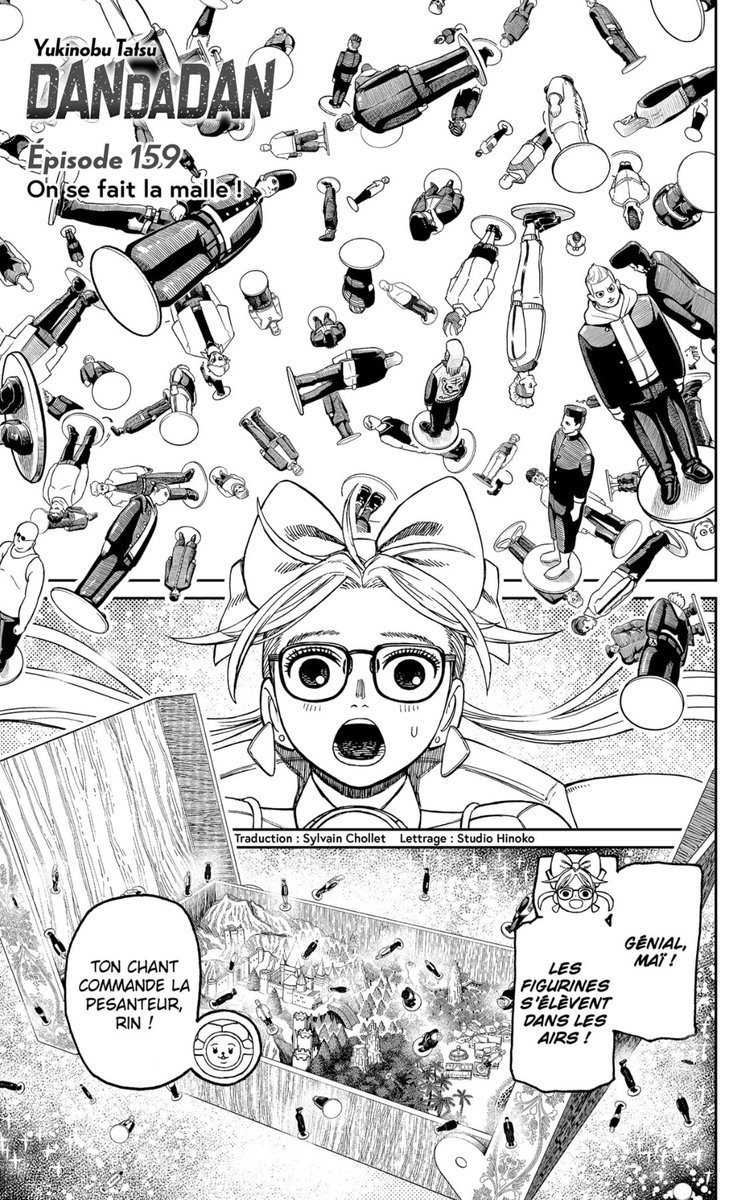 roylouisjean's tweet photo. Scan 157, 158, 159 &amp; 160 de Dandadan !!! ☠
#ClinDOeil #Dandadan #AnimesAddictions #OVNI #Fantômes #PhénoménesAériensNonIdentifiés #PANI #Ayase #TakakuraKen 
Dadadan Addictions https://t.co/LHlR4GzCiP