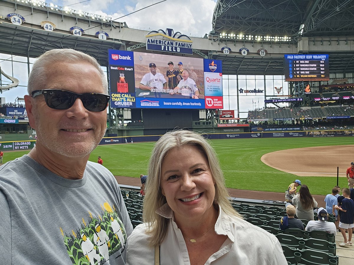 husker_t's tweet photo. Brew Crew baseball....before Trumps nomination and he plays HARD BALL with the Deep State and Establishment cronies. #nomercyrule #runupthescore #500ftHR https://t.co/PANtv1RWms