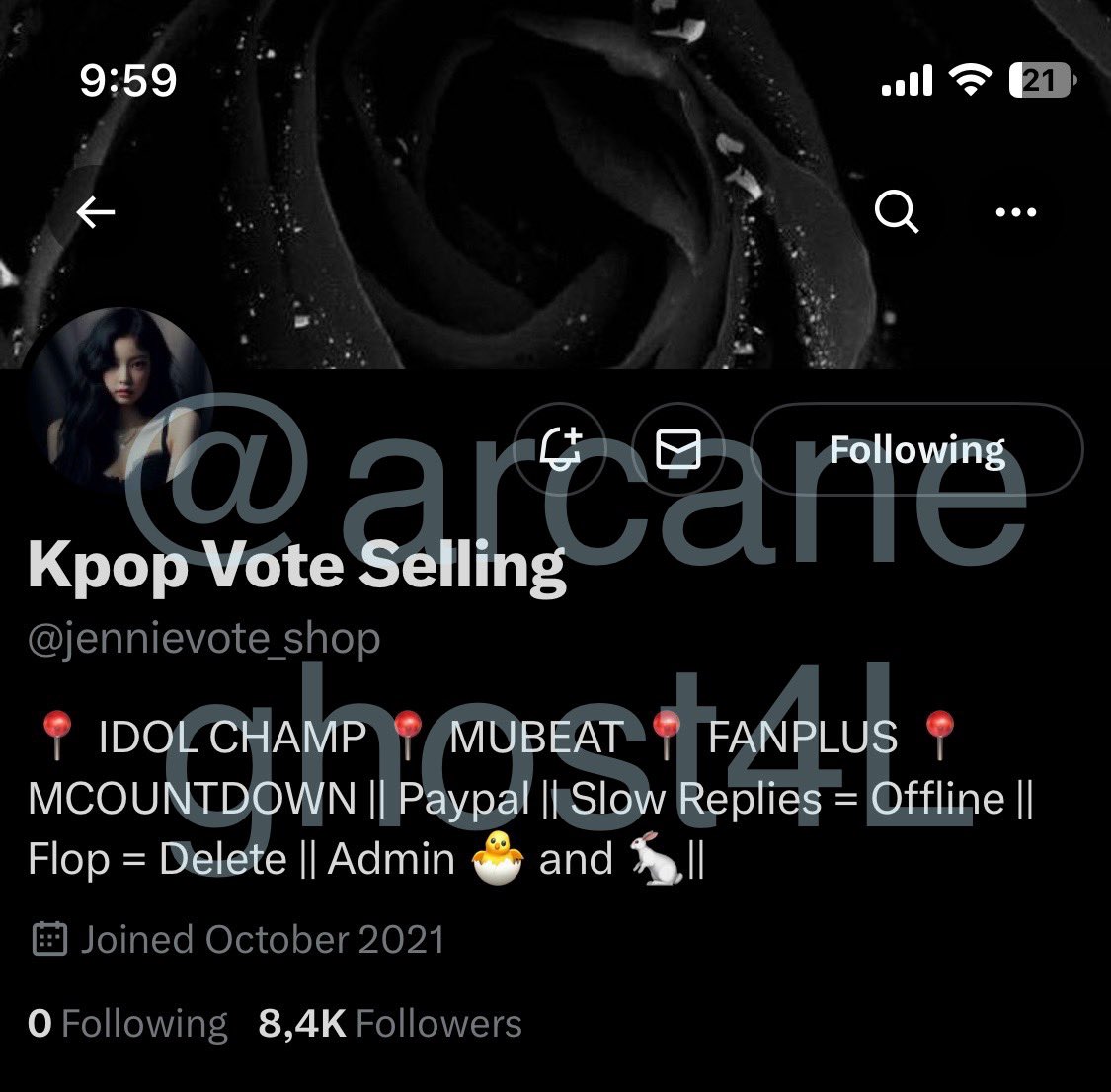 arcaneghost4L's tweet photo. @deukae2004 @macaronji_ @jennievote_shop https://t.co/AAgIH2eGr8