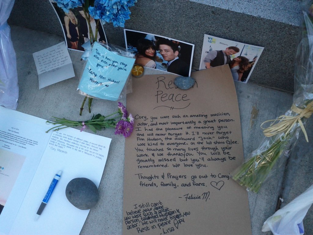 PopCrave's tweet image. 11 years ago today, the beloved actor Cory Monteith passed away.