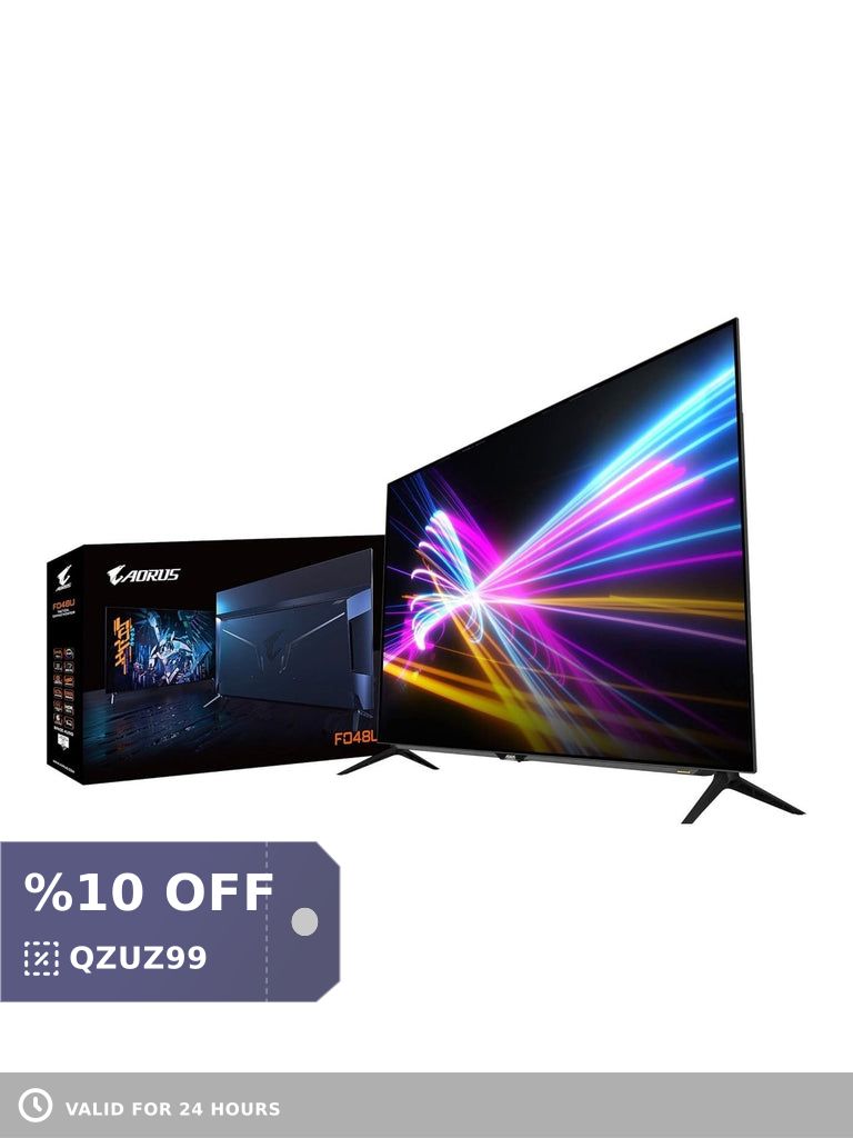 AnmLiquidation's tweet image. 🚀 Level up your gaming with the AORUS FO48U 48" 4K OLED Monitor! Enjoy stunning visuals with 3840x2160 resolution, a 120 Hz refresh rate, and 1ms response time. All this for just $595.00! 💥 Get yours now from ANM Liquidation! 

#ComputerMonitors 

shortlink.store/6h87tojwlik4