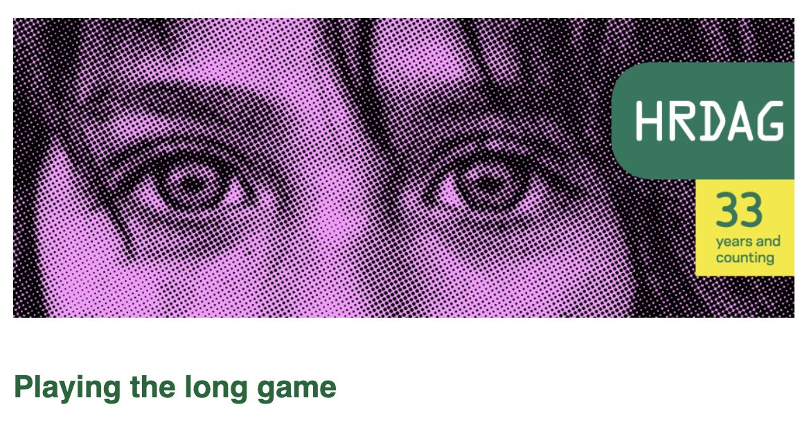 HRDAG's summer newsletter! 
mailchi.mp/hrdag/2024-q2