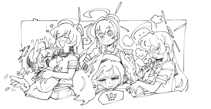 messy hnkh 