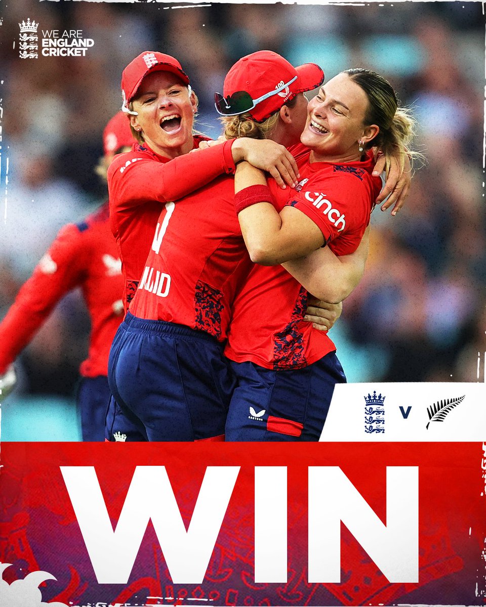 4-0!!! 👏

What a night in London! 🫶

#EnglandCricket