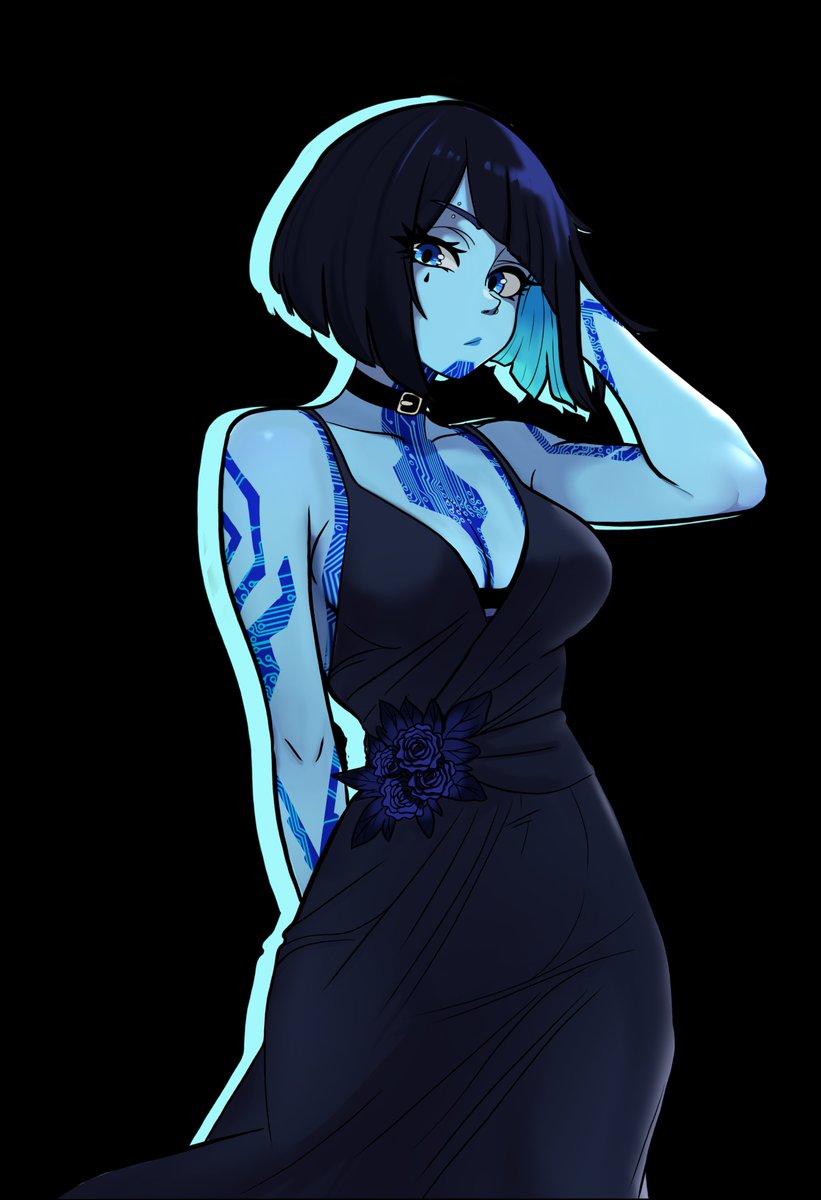 Redpostit101's tweet photo. Babe new Goth Cortana just dropped https://t.co/6zmQl2tjEL