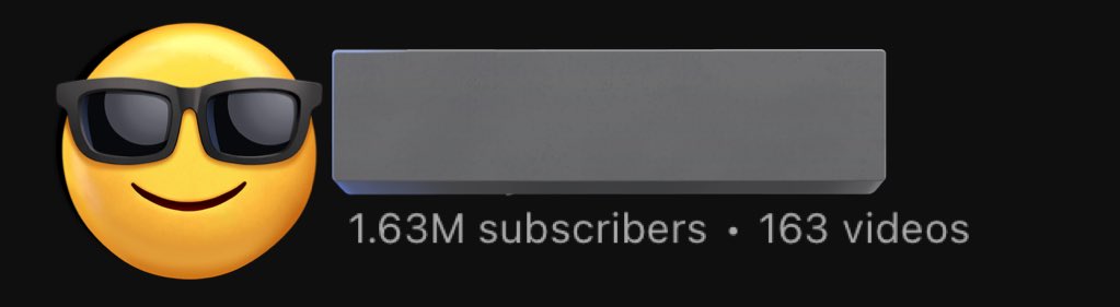 Shortcontentpro's tweet image. This channel has 1.63M Subscribers

400M Views all together

If you want me to send you the channel
Like + Follow
Comment "Channel"