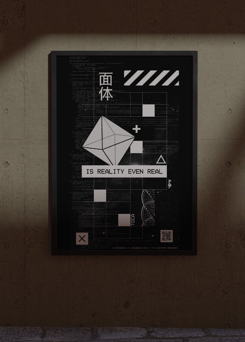 darokin's tweet photo. #QuantumPhysics #cyberpunk #vaporwave #minimalistdesign #posterdesign https://t.co/k3jnVi5XPN