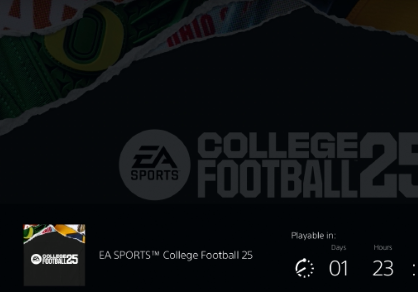Millticket999's tweet photo. #CFB25 COULDN'T COME FASTER #EASports https://t.co/XchDECLqEU