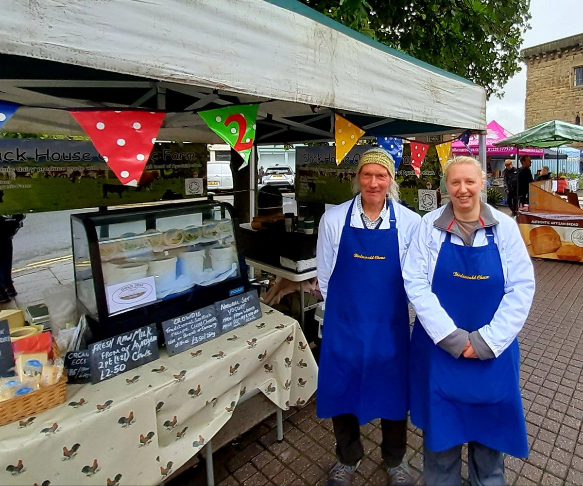 Very proud to display our gold cheese award we received this week at the #Greatyorkshireshow 
Amanda Dianne &amp; l are over the moon !
#organic 
#Cumbria 
@hexhamfarmersmk