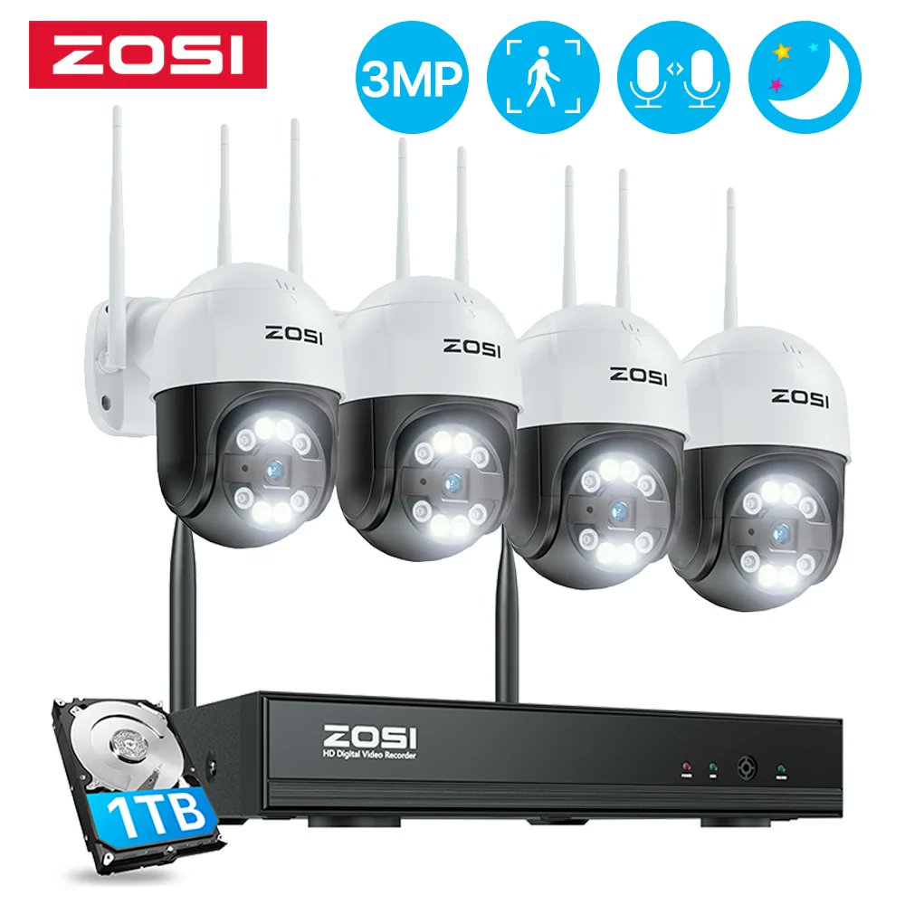BrainstormShop1's tweet image. ZOSI 8CH 3MP Wifi IP Security Camera Video Surveillance brainstormshopping.com/products/zosi-…
 crystal-clear footage that provides reliable evidence when you need it most
#ZOSIWirelessCamera #3MPWirelessCamera #WirelessSecuritySystem #TwoWayAudioCamera #P2PRemoteAccess #PTZCamera