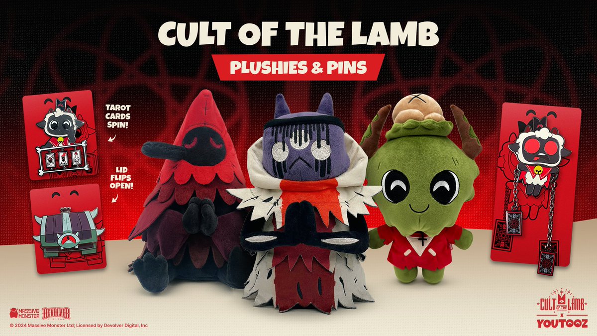 tell me lamb, do you believe in destiny immutable? 👀

new <a href="/cultofthelamb/">Cult of the Lamb</a> collection drops on july 19th!