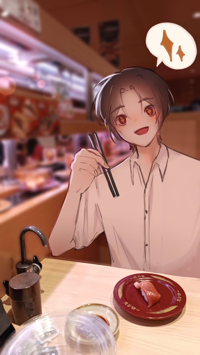 STCH_Eiji's tweet photo. 🍣✨ https://t.co/HA1gEvUtAL