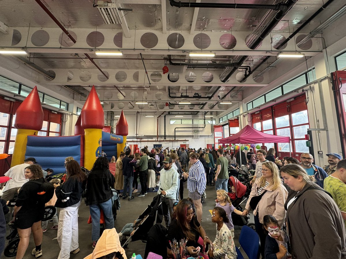Wow what an amazing open day. People queuing down the street to get in. Green watch did an amazing job. Raising the bar on how to run an open day. Thank you to everyone who helped make it happen. #walthamstow <a href="/LondonFire/">London Fire Brigade</a> @DMclatchey @nsguyett