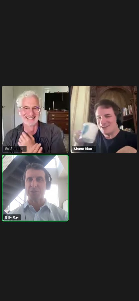 srin_writer's tweet image. Nothing short of epic 👏🏾👏🏾👏🏾 but you knew that already ✍🏾❤️👑 @theblcklst @ed_solomon #shaneblack #billyray #writerscommunity #screenwriting