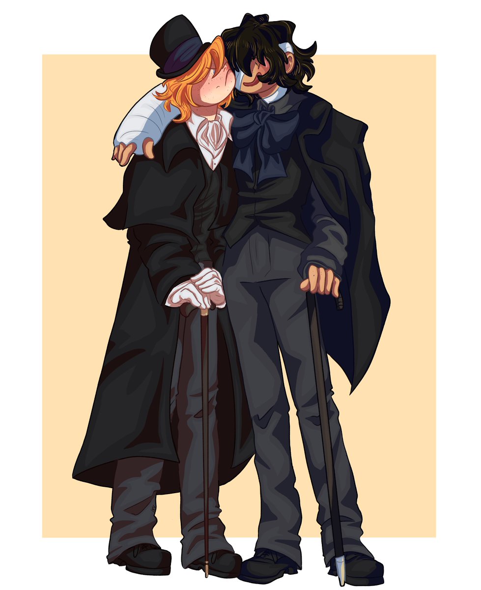 The tiniest gentlemen 

#skk #soukoku