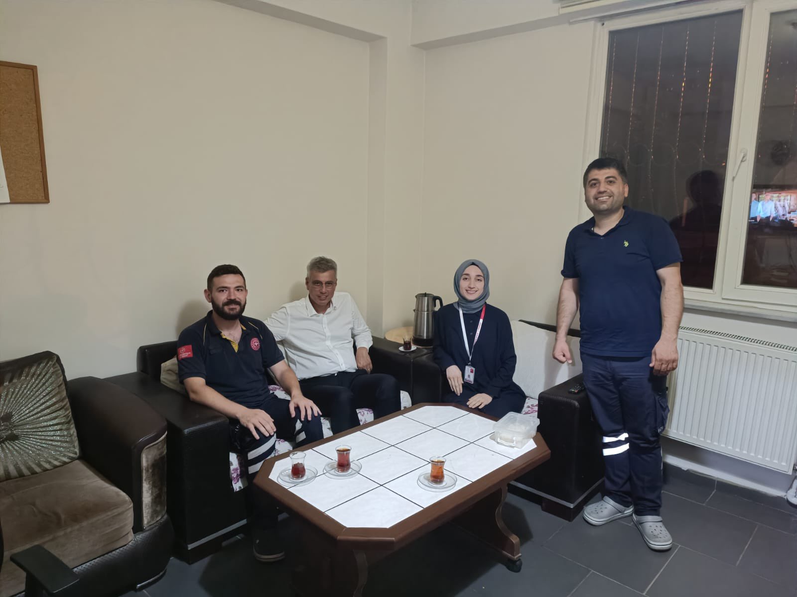 Sağlık Bakanı Memişoğlu’ndan 112 İstasyonuna Ziyaret