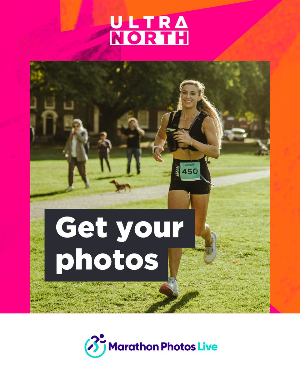 Did you take part in today's Ultra North?🤔

📸If so, you might have been snapped by one of our photographers on the course!

Find your marathon photo from today's event on their website!👇
marathonphotos.live