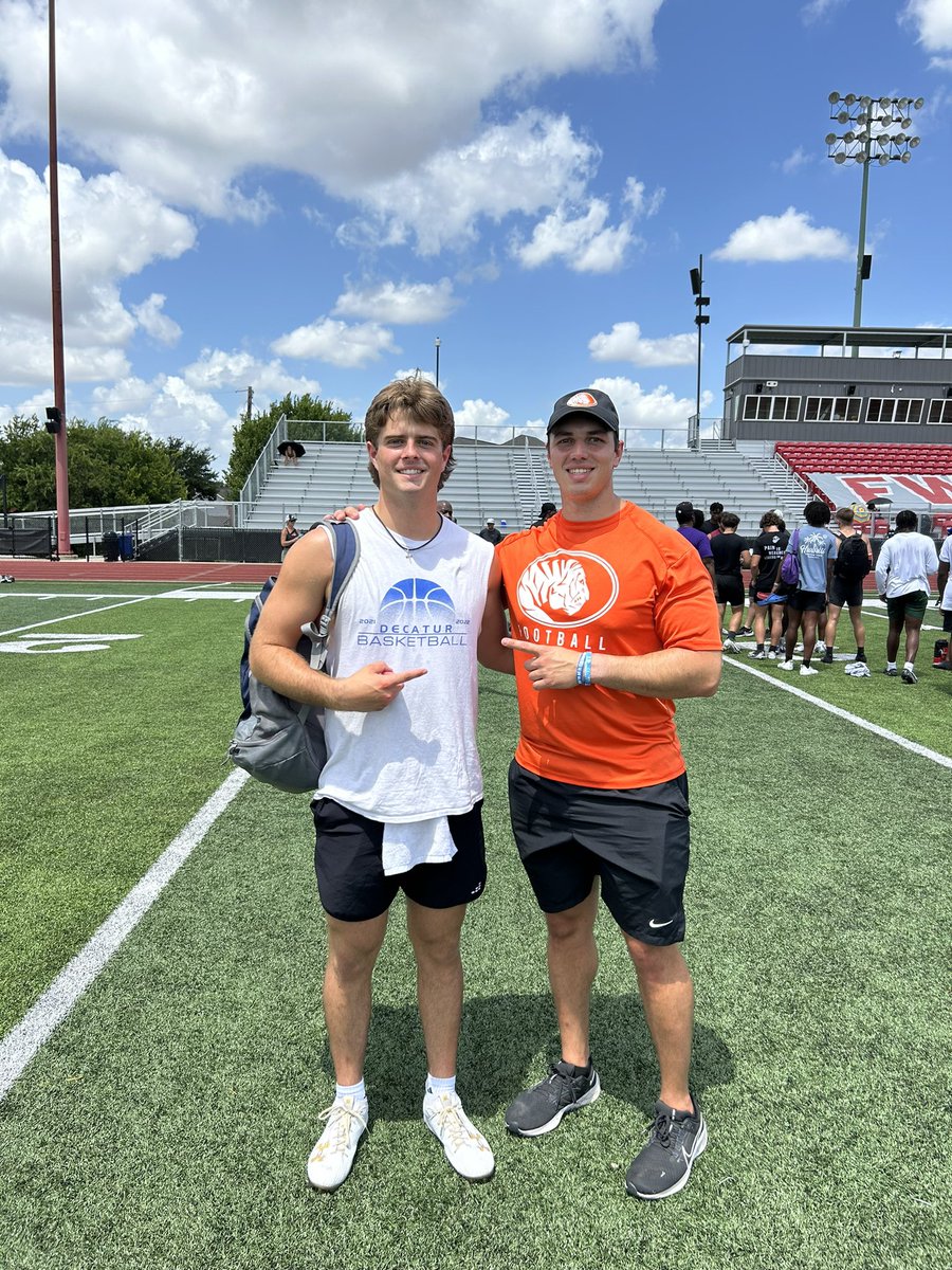 Had a great time at ECU football camp
today! Thank you Coach <a href="/Coach_Stammetti/">Coach Rich Stammetti</a> <a href="/ECUPiratesFB/">ECU Football</a>