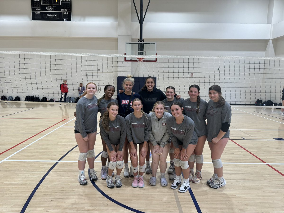 Thank you <a href="/BelmontVB/">Belmont Volleyball</a> for a great camp!! We learned a lot of things and are ready to keep getting better next week. But first, we rest! 🙂❤️💛🏐 <a href="/RiverdaleHighTN/">Riverdale HS</a> <a href="/RHS_SID/">David Limbaugh</a>