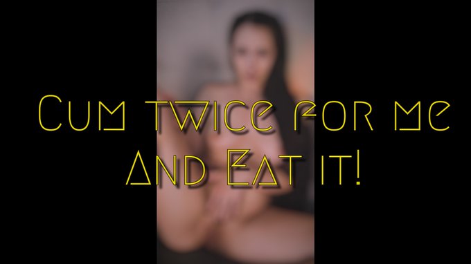 NEW Video : Day 202 "Cum Twice for me, and Eat It!" 9:09min.  You're the only person for the job. All<a href="/tag/throne"class="tags"><span>#throne</span></a><a href="/tag/wishlist"class="tags"><span>#wishlist</span></a>