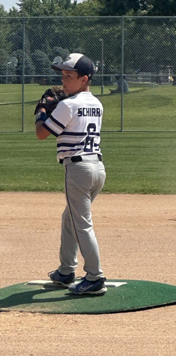 nschirra8's tweet image. Game 1 starter in our first state tournament 
#CDAA 10UAAA
#gavinmichael