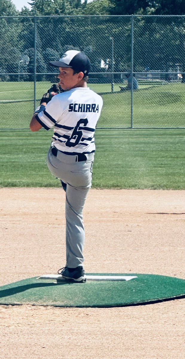 nschirra8's tweet image. Game 1 starter in our first state tournament 
#CDAA 10UAAA
#gavinmichael