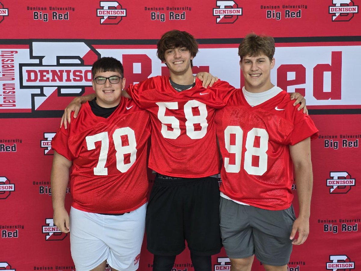 Colin Starling (@colinstarling7) on Twitter photo Had a great time today at <a href="/DUFootball/">Denison Football</a> and got some good work in! Thank you <a href="/coachhatem/">Jack Hatem</a> for having us!
<a href="/Go_Panthers_FB/">Norton Panther Football</a> <a href="/danny_adair/">Danny Adair</a> <a href="/AdamBloom251/">Adam Bloom 25</a> <a href="/coachjo51/">Jovon Johnson</a> Had a great time today at <a href="/DUFootball/">Denison Football</a> and got some good work in! Thank you <a href="/coachhatem/">Jack Hatem</a> for having us!
<a href="/Go_Panthers_FB/">Norton Panther Football</a> <a href="/danny_adair/">Danny Adair</a> <a href="/AdamBloom251/">Adam Bloom 25</a> <a href="/coachjo51/">Jovon Johnson</a>