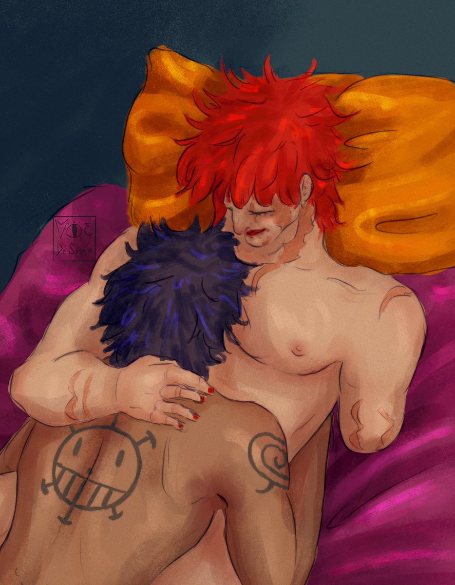 MoeDeSparta's tweet photo. Kiddlaw. Soft cuddles.
#onepiece #onepiecefanart #kiddlaw #eustasskidd #trafalgarlaw https://t.co/Mxve5CVCLb