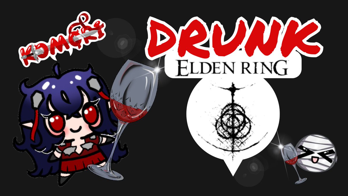 KomoriKnightVT's tweet photo. Starting in One Hour!! 🩸🦇
We’ve got a fun day planned! We’re gonna start off with a Hello Kitty Lego set handcam and then drink some drinks and play Elden Ring for the first time!! Come hang out! ♥️⚔️
#handcam #eldenring #knightlive https://t.co/Ox3OlSK1PT