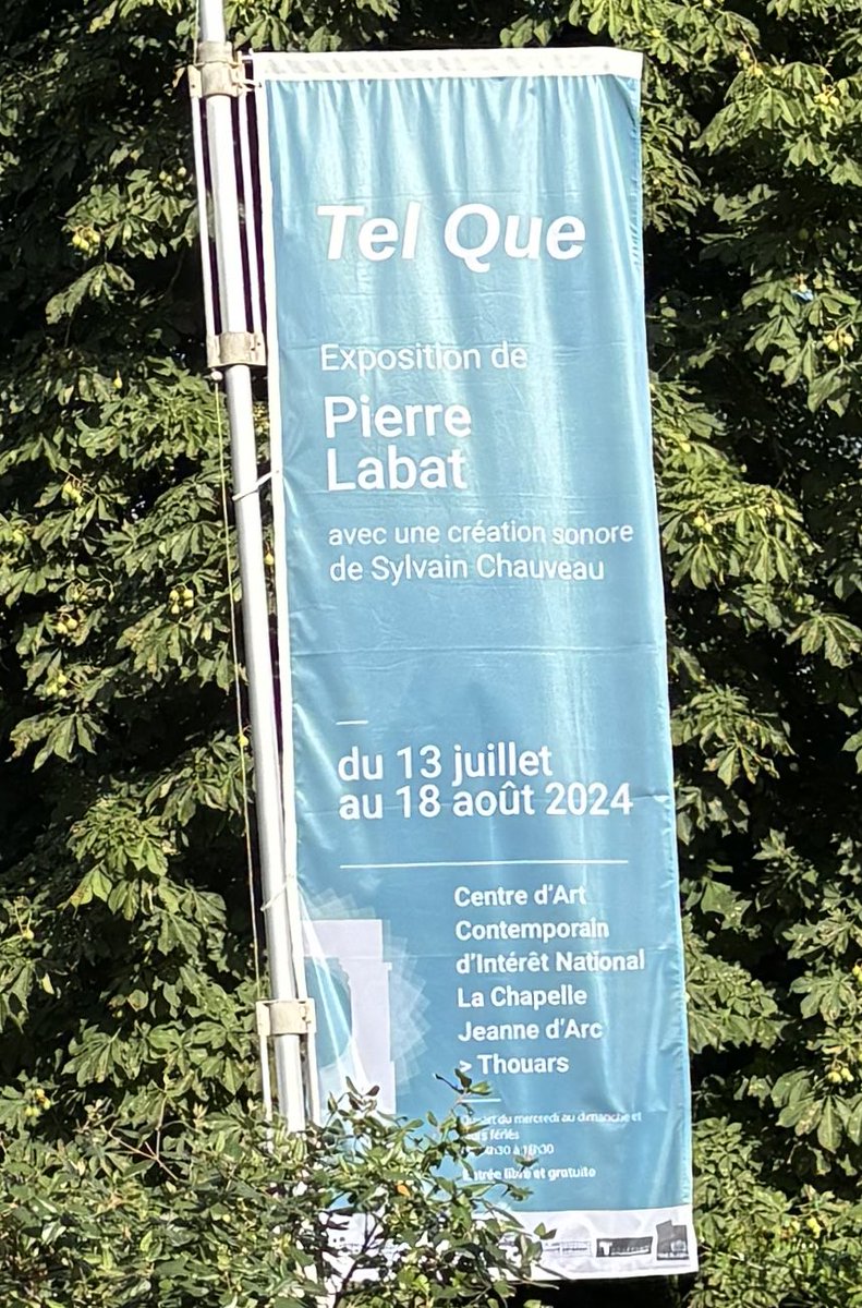 CharreEmmanuel's tweet photo. L’art contemporain à l’honneur en Thouarsais avec le parcours ARCHIPEL 13 artistes exposent dans 22 lieux tout l’été 🌞🌻La Région @NvelleAquitaine  @al_rousset soutien fidèle du Centre d’Art la Chapelle Jeanne d’Arc et du château de Oiron @ChateauOiron @fvilcocq @leCMN https://t.co/sL464JnpON