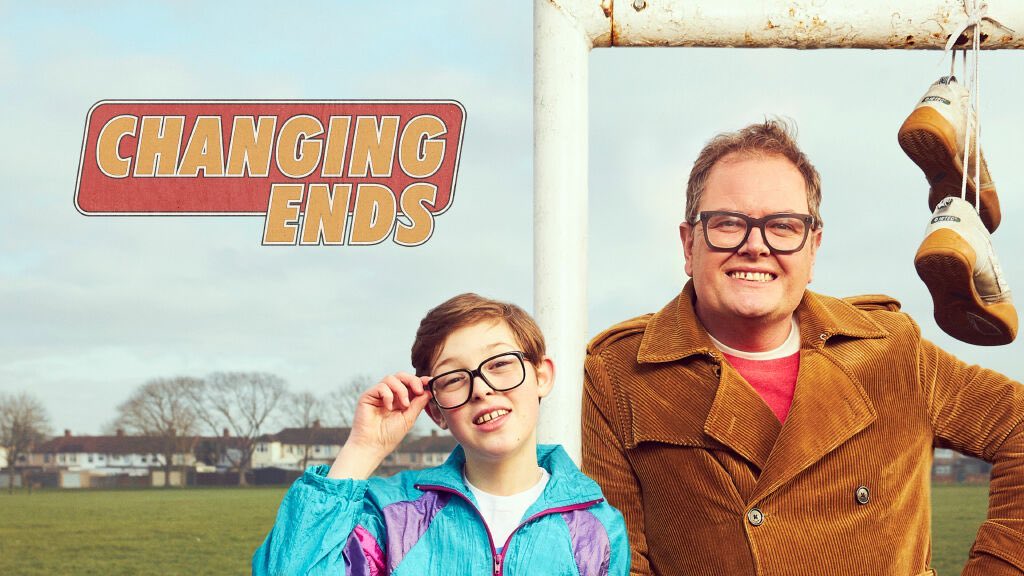 Just caught #ChangingEnds for 1st time. It’s wonderful, it’s funny &amp; Oliver Savell as young Alan is just sublime. Hooray for funny sitcoms again.
