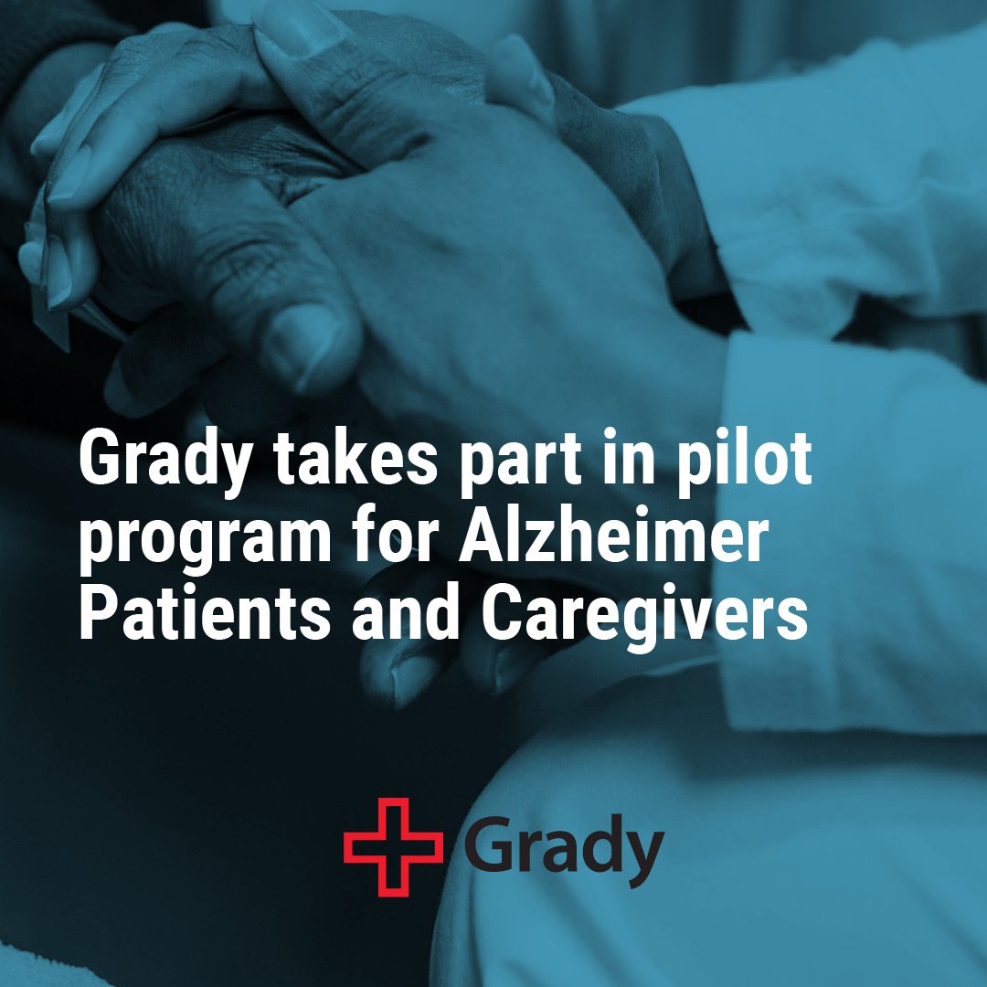 GradyHealth's tweet image. Grady is proud to take part in a Medicare pilot program designed to support Alzheimer’s patients and their caregivers. 🔗Read more: bit.ly/3Ls7okJ
#ENDALZ #Dementia #KnowAlzheimers