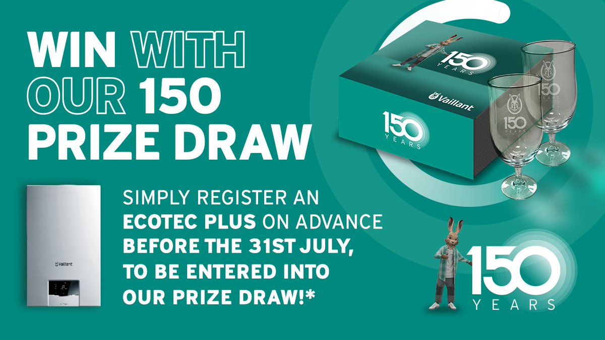 There's still time to register an ecoTEC plus before the 31st July for a chance to earn Vaillant branded rewards! 🔥

Simply register your installs on Vaillant Advance to be in with a chance to win!

Find out more at auth.vaillant-advance.co.uk