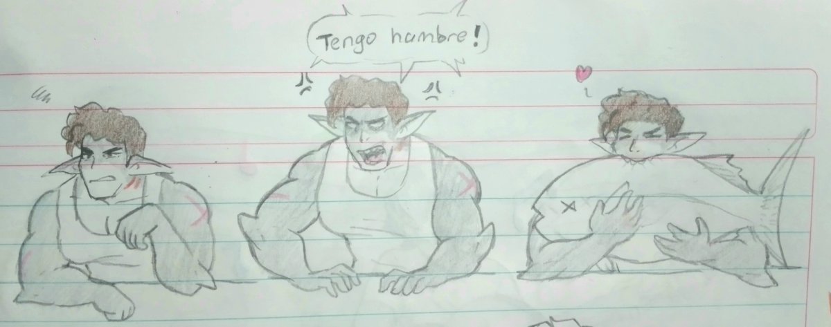 jared_hey33305's tweet photo. Some silly sketches, Jared have a handsome friend uwu https://t.co/ws9HLig8ik