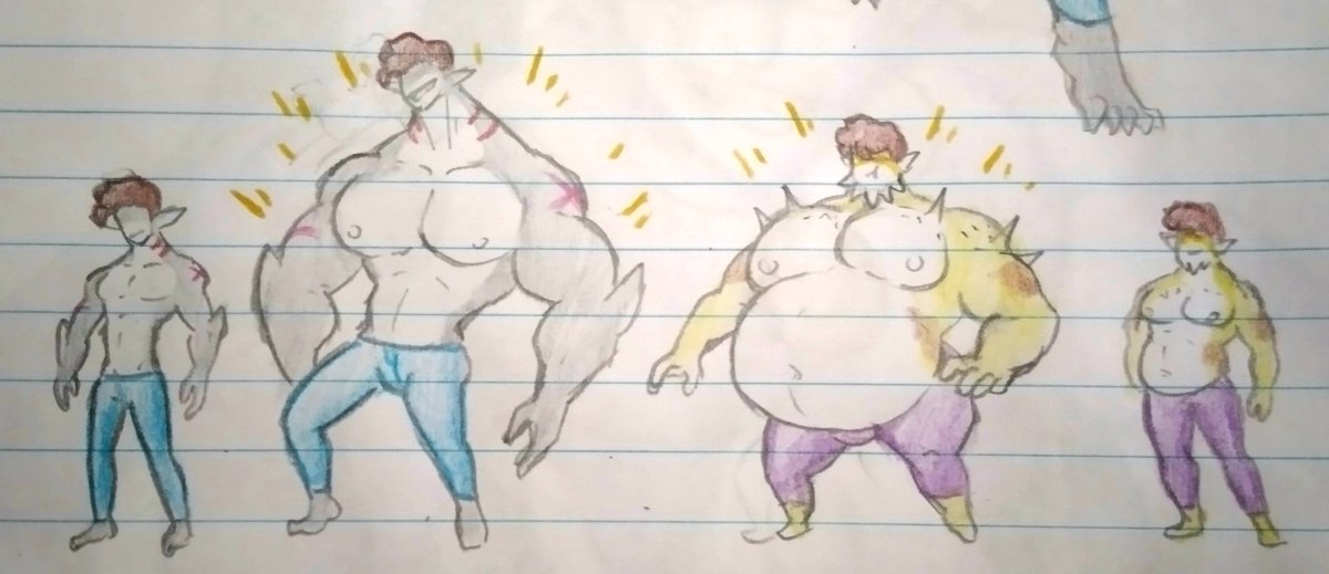 jared_hey33305's tweet photo. Some silly sketches, Jared have a handsome friend uwu https://t.co/ws9HLig8ik