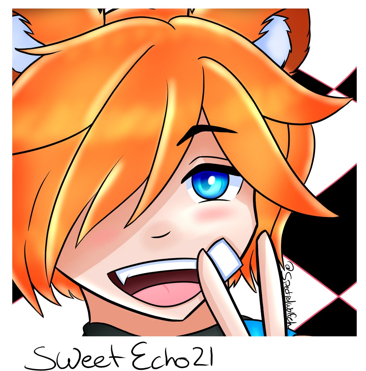 xGSweet1's tweet photo. I want to give a massive shoutout to the amazing and talented @SpectralWolfeh_  for the amazing new profile pictures that she drew on stream for me!!! Be sure to go show here the love and appreciation she so deserves!!!! https://t.co/PGlo1KmCOo