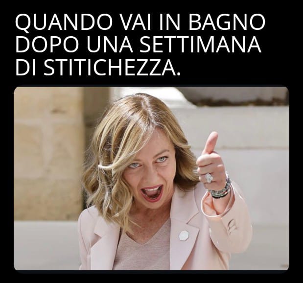 PDUmorista's tweet image. #GiorgiaMeloni #Facce
