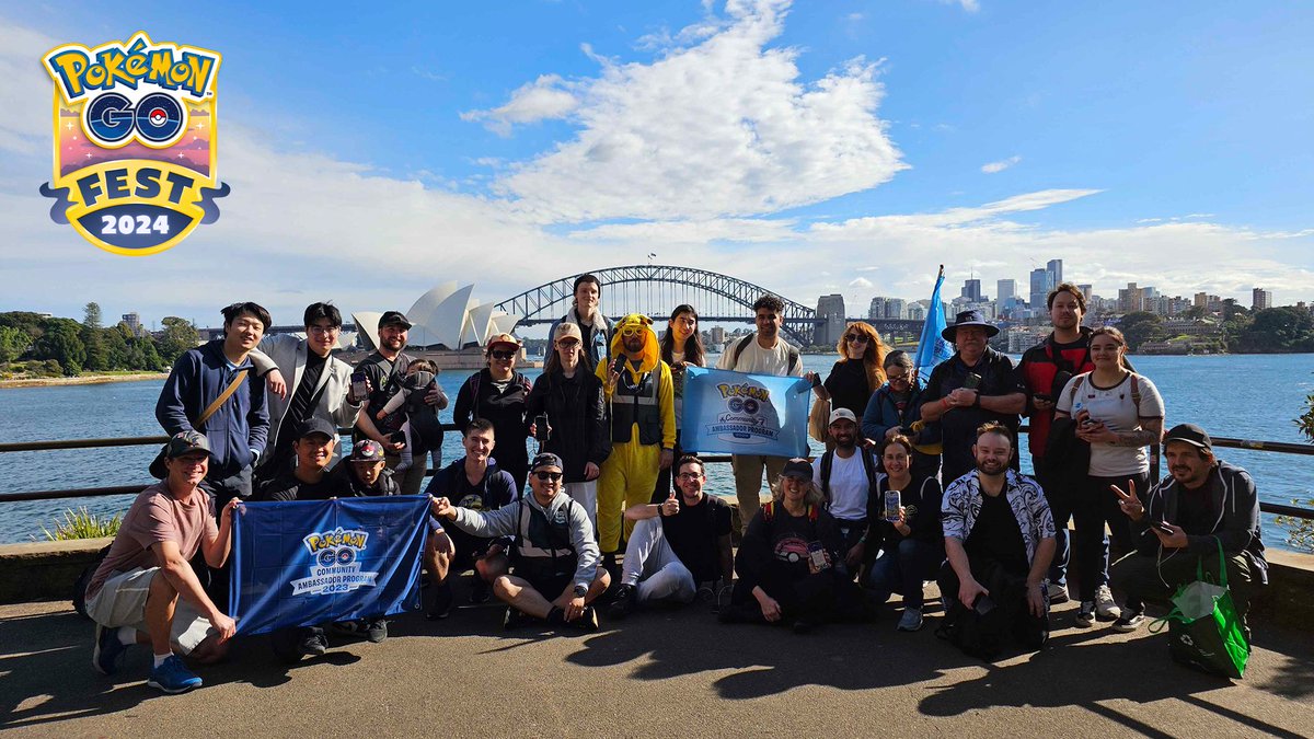 PokemonGoApp's tweet photo. Today is the day, Trainers! It’s Day 1 of #PokemonGOFest2024: Global! 🌐

Let’s GO! 🎉 

📍 Australia, Japan, Korea, Taiwan https://t.co/SMlE2vGJzM