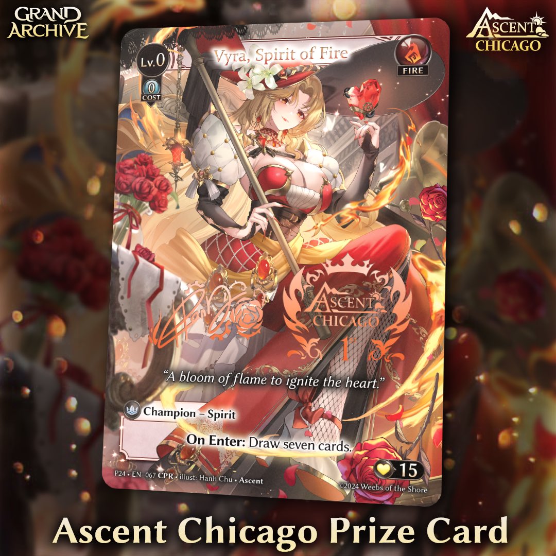 Here is the first look at Vyra, Spirit of Fire, the Top 8 prize