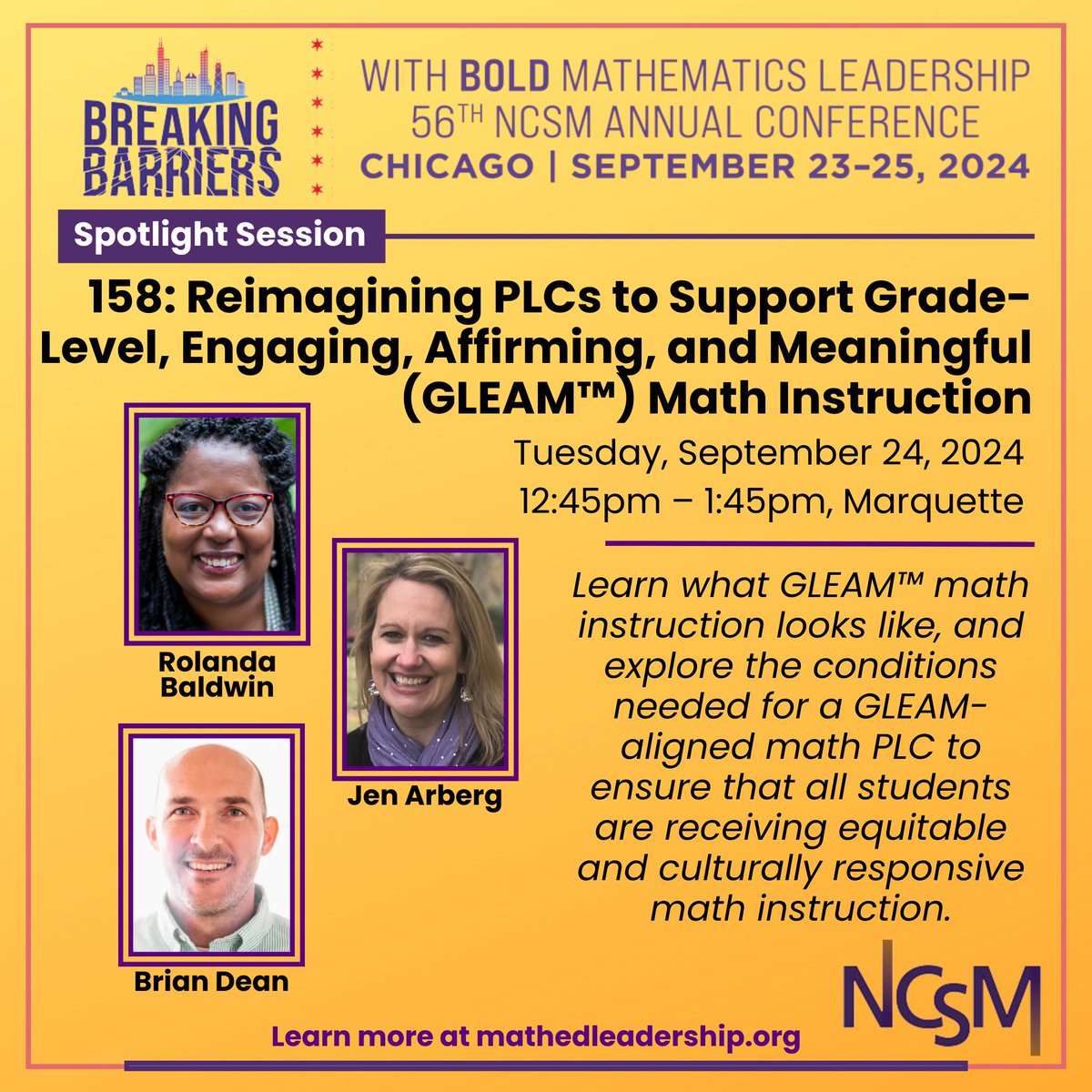 NCSM: Leadership in Mathematics Education tweet media